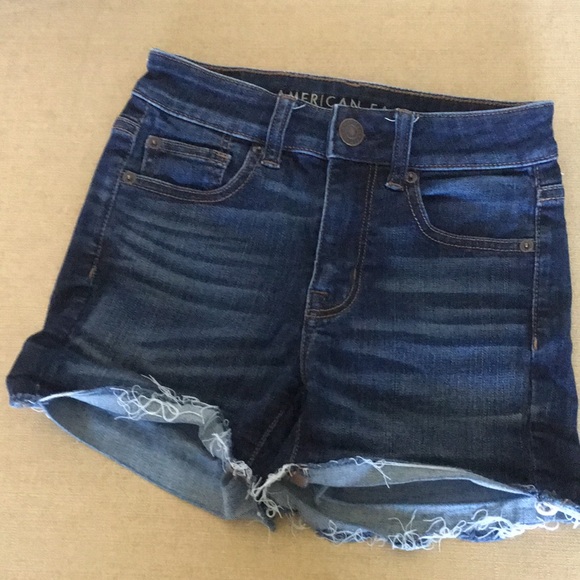 AE Hi-Rise Shortie Shorts with Ne(x)t Level Stretch - Picture 2 of 9